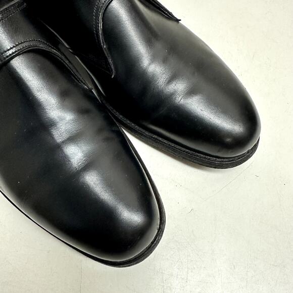 VERY GOOD J. M. Weston Simple Buckle Derby Single Monk Black Calf UK 6 / US 7 - Picture 7 of 13